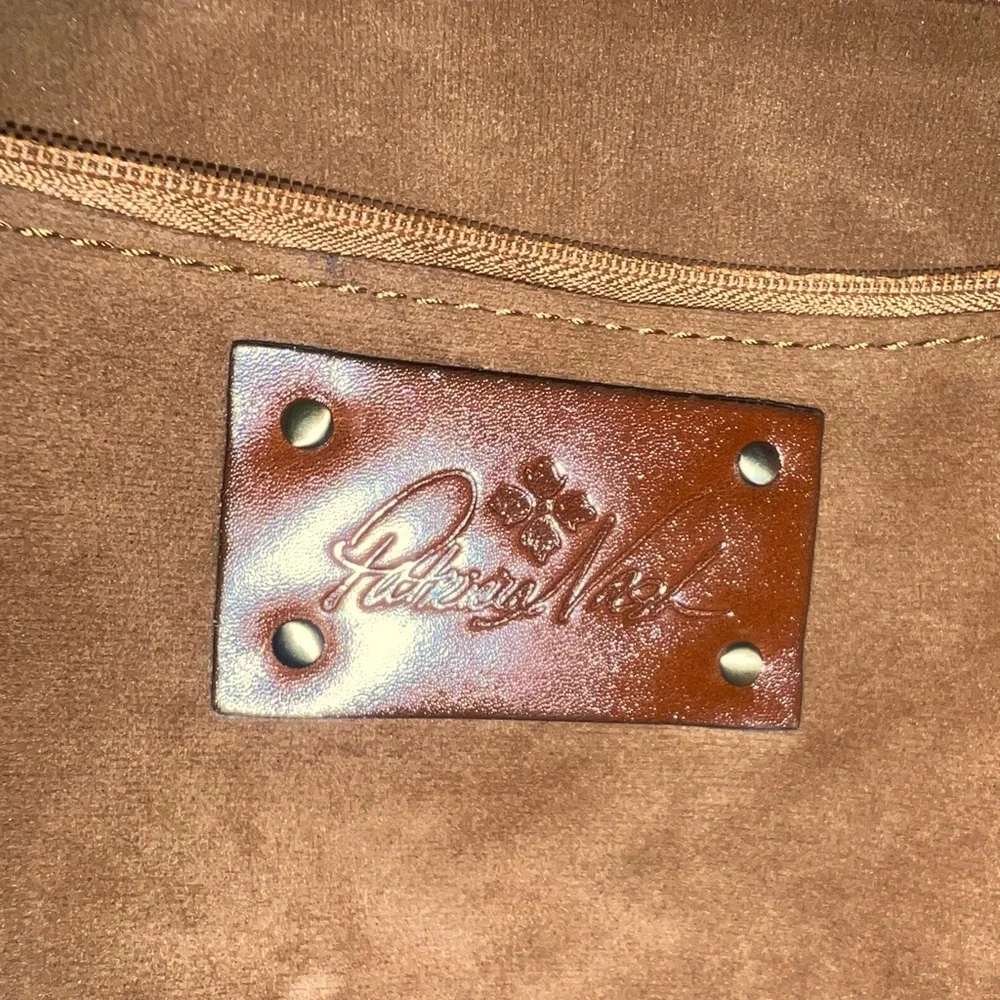 Patricia Nash Tan Leather Tote - Picture 4 of 9